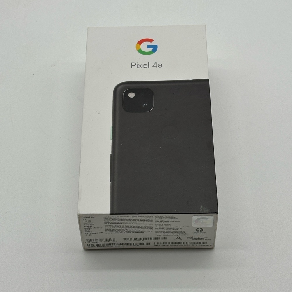 Google Pixel 4a 5G - 128 GB - Black (Unlocked) Box Only‎